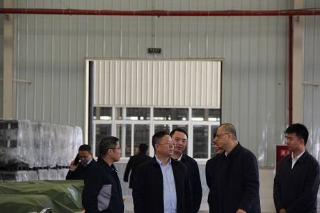 杨明率队莅临绵阳LETOU乐投公司调研指导事情